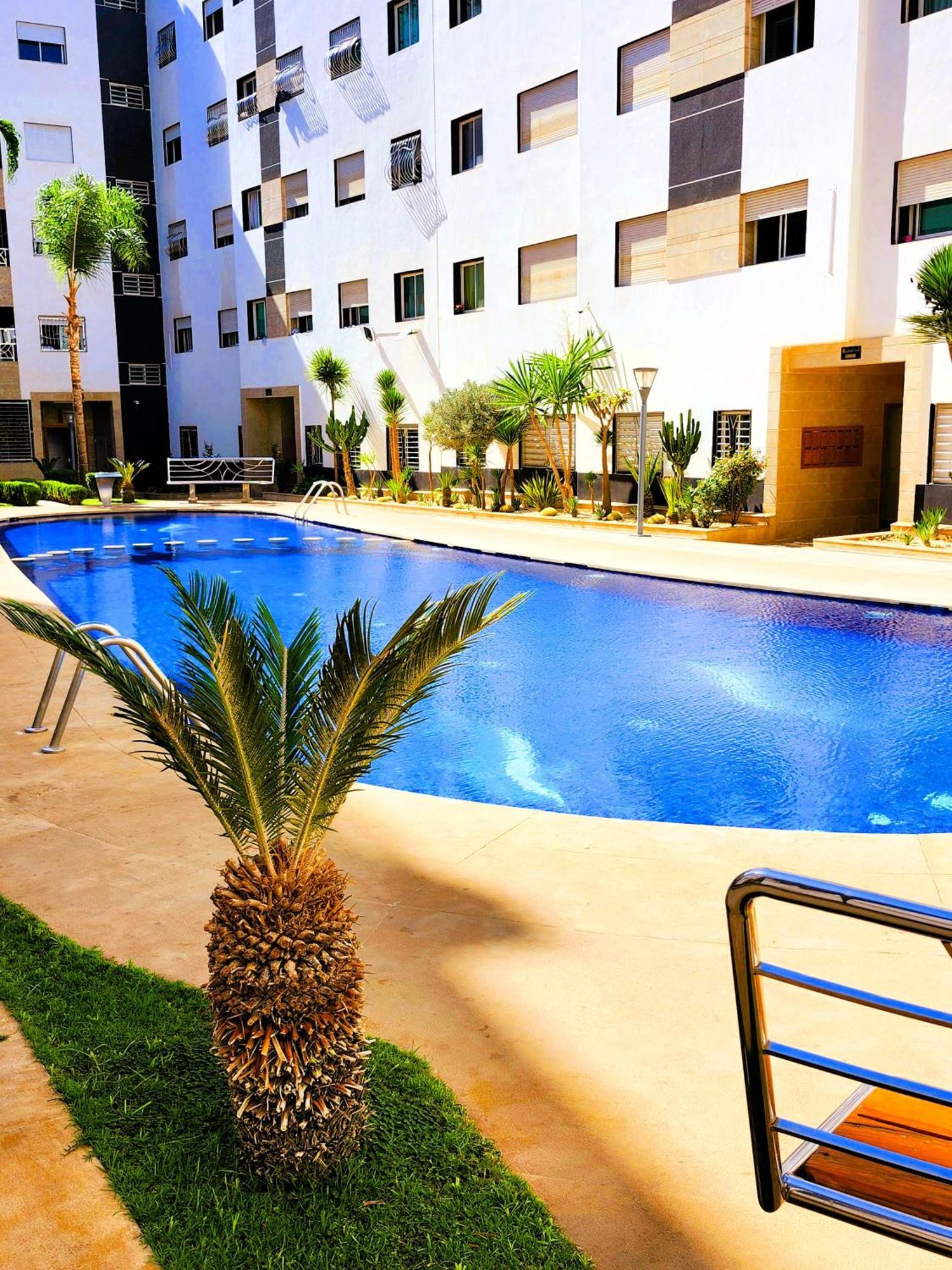 Confort Et Piscine, A 5 Min De Rabat Et Aeroport Salé Luaran gambar